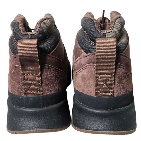 OTB BOOTS TKOOL MID SUEDE Mens Brown Camo Lace Up Boots Size 8 - Picture 4 of 8